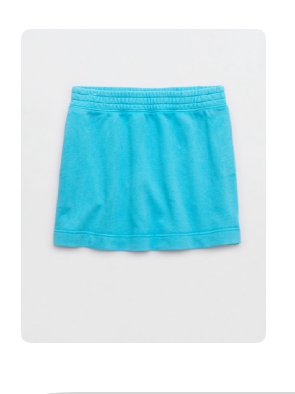 AERIE | NWT Women's Fleece Mini Skirt size Large